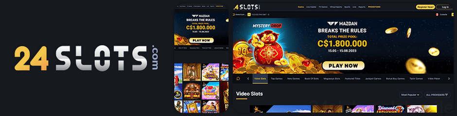 24slots Casino Willkommensbonus